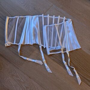 La Perla Graphique Shapewear Silk Belt Garter